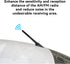 Couslcd 4.7 Inch 9 2 2 Car Short Antenna, Carbon Fiber American Flag Aluminum Auto Radio Antenna for AM/FM Reception