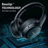 RUNOLIM Wireless Over Ear Headphones with Hybrid Active Noise Cancelling, 70H Playtime, HiFi Audio, Deep Bass, Foldable.