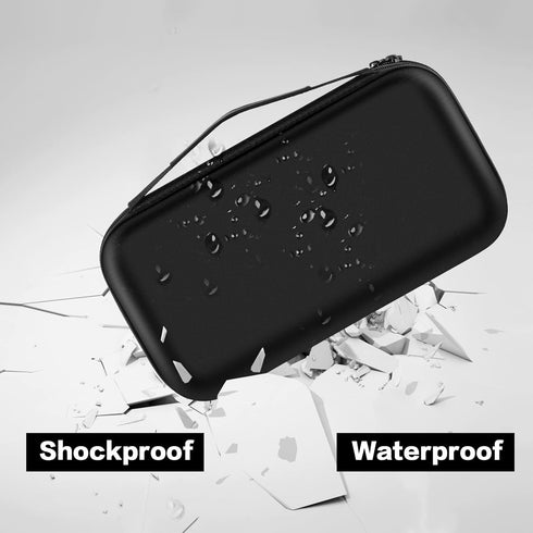 ANKHOH Walkie Talkie Case Holder for 50 Channel GMRS Two-Way Radio, Hard Storage Carrying Box for Rechargeable