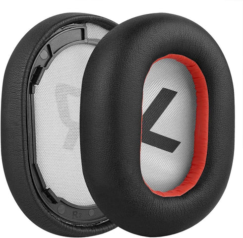 Geekria QuickFit Replacement Ear Pads for Plantronics BackBeat PRO 2, BackBeat PRO 2 Special Edition, Voyager 8200 UC Headphones Ear Cushions, Headset Earpads, Ear Cups Cover Repair Parts