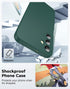 LeYi Shockproof Protective Anti-Scratch Phone Case for Galaxy A25 with 2 PCS Screen Protector (Green)