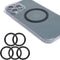 Magnetic Wireless Charger Universal Metal Rings - 5pcs for MagSafe-Compatible Charger on iPhone 14/13/12 Pro/Max/Mini