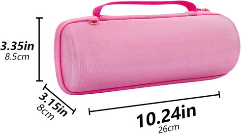 co2CREA Hard Travel Case for JBL Flip 6 FLIP 5 Waterproof Portable Bluetooth Speaker (Pink)