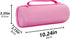 co2CREA Hard Travel Case for JBL Flip 6 FLIP 5 Waterproof Portable Bluetooth Speaker (Pink)