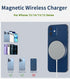 Magnetic Wireless Charger, 15W Fast Charging Pad with USB-C 20W PD Adapter, Compatible with MagSafe for iPhone