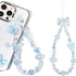Neptniopllab Phone Charms Strap-Pink Bow Strawberry Cherry Charm Strap Universal Lanyard Chain String
