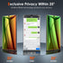 Samsung Galaxy S23 Ultra Privacy Screen Protector by LYWHL - 2 Pack, Anti-Spy, Anti-Blue Light, 6.8” Touch Sensitive