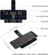 JJC Equipment Mounting Strap for Power Bank on Tripod, Remote/Off-Camera Flash Holder Strap