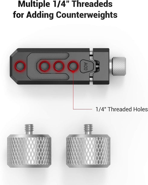 SMALLRIG Counterweight Kit for DJI RS2/RSC2/RS 3/RS 3 Pro and Zhiyun Crane 2S/3S/Weebill S Gimbals