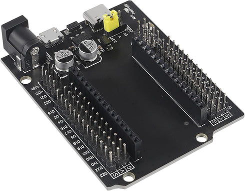 6pcs ESP32 GPIO Breakout Board, 30Pins ESP32 Development Board Type-C USB and Micro USB, WiFi+Bluetooth