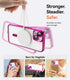 Meifigno Candy Mag Series Case for iPhone 15 Plus 6.7" - Barbie Pink, MagSafe Compatible, Full Camera Protection,