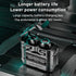 M25 BT5.3 Wireless Sport Earbuds with Environment Noise Cancelling, IPX7 Waterproof, Premium Sound, Silver