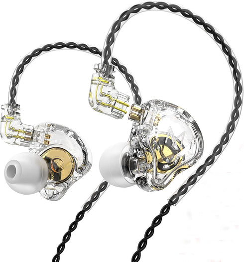 FEDAI TRN MT1 in-Ear Earphone Headphones, HiFi Earbud with New 10mm Composite Magnetic Dynamic Driver, Detachable C Pin