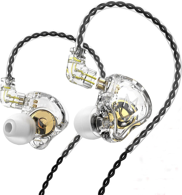 FEDAI TRN MT1 in-Ear Earphone Headphones, HiFi Earbud with New 10mm Composite Magnetic Dynamic Driver, Detachable C Pin
