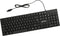 Manhattan Wired Computer Keyboard, Basic Black, 104-keys, 4.5ft USB-A Cable, Foldable Stands, 3 Yr Warranty