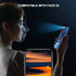 iPhone 13 Privacy Screen Protector 2+2 Pack, 6.1" Tempered Glass, Anti-Spy, Camera Lens Protector, Bubble Free, Case