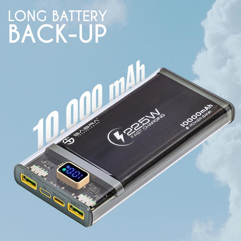 Battery Pack Power Bank 10000mAh, Portable Charger with 22.5W Fast Charger
