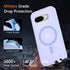 LATVIN 9a 1 Phone Cover for Google Pixel Case | with Screen Protector, Compatible with MagSafe, Magnetic, Military