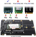 Cablecc M.2 NGFF B-Key & mSATA SSD to SATA 3.0 Adapter Converter Case with Switch