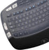 MUBUY Keyboard Cover for Logitech K350 Wireless Wave Keyboard, MK570 MK550 Accessories, Protective Skin-Clear