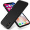 OTOFLY Premium Soft Silicone Bumper Case for iPhone X, Full-Body Protective, Black