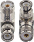 Boobrie L Shape UHF to BNC Connector, BNC Male to UHF Female Right Angle Coax Adapter for CB Ham Radio (2-Pack)