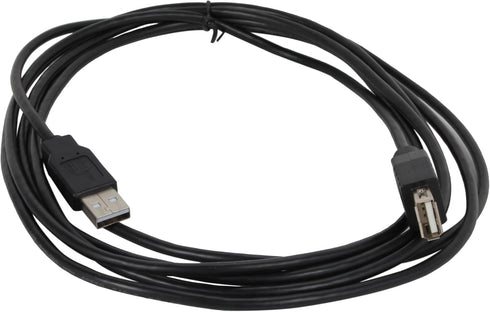 Nippon Labs USB-10-MF-BK 10-Feet USB 2.0 M/F Extension Cable, Black