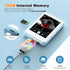 JOJOLEPAI MP3 5.3, 32GB 128GB Light Blue Player with Bluetooth Touchscreen Portable Music Player,Built-in Speaker,FM