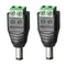 CHANZON Male 10 Pcs 12V 5.5 mm x 2.1 mm DC Power Jack Connector, 24V Barrel Plug for CCTV Security Camera