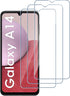 LYWHL Tempered Glass Screen Protector for Samsung Galaxy A14 5G - 3 Pack, HD Clear, 9H Hardness, Anti-Scratch, Easy