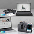 10W Fast Wireless Charger Desk Organizer, Charging Station for Samsung Galaxy S23/S22/S21/Note 20/Note 10/iPhone 14/14