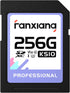 fanxiang 256GB SDXC Memory Card SD Card, UHS-I, C10, U3, V30, Full-HD &