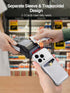 Miroddi MagSafe Wallet, Magnetic Card Holder for iPhone 15/14/13/12 Series, 0.12" Invisible Ultra-Thin Wallet, 2
