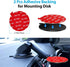 volport 2 Pack Very Strong Sticky Adhesive 2.76in/70mm Dashboard Pad Mounting Disk Replacement Kit