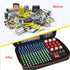 BT-168 200+ 9V Battery Organizer Storage Box with Tester, Battery Vault Case Fireproof Waterproof Explosionproof Holder