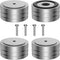 Tertullus 4 Sets High-End HiFi Aluminum Speaker Feet, Shock Base Pad Spikes,40x20mm,Shockproof