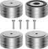 Tertullus 4 Sets High-End HiFi Aluminum Speaker Feet, Shock Base Pad Spikes,40x20mm,Shockproof