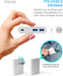 iHome 32W AC Pro Multi Port USB Wall Charger Block - Fast Charging Station with 3 USB Ports