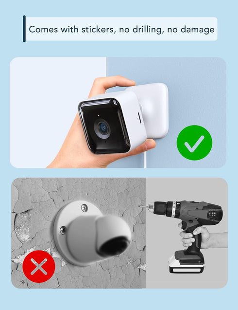 GNCC Indoor Camera for Home Security with Night Vision, Motion Detection, and 2-Way Audio