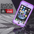 iPhone SE 2020/iPhone 8 Waterproof Case, IP68 Full-Body Sturdy, Built-in Screen Protector, Shockproof - Purple