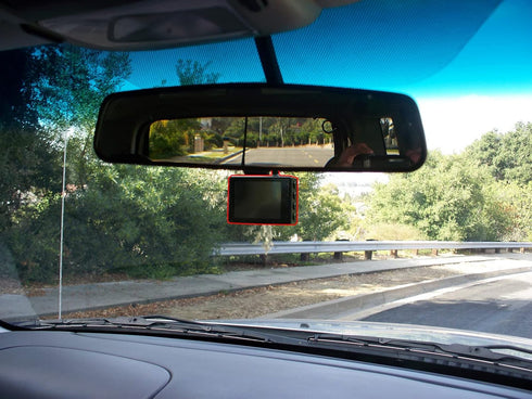 AccessoryBasics Car Rearview Mirror Mount Kit for Garmin Dash Cam Mini 2 45 46 47 55 56 57 65 66 67