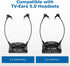 TV EARS Replacement Battery for Original & Digital Headsets - Rechargeable Long-Lasting Battery - 1-Pack
