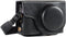 MegaGear MG1258 Ever Ready Leather Camera Case for Panasonic Lumix DC-ZS80/DC-ZS70/DC-TZ90 (Black)