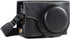 MegaGear MG1258 Ever Ready Leather Camera Case for Panasonic Lumix DC-ZS80/DC-ZS70/DC-TZ90 (Black)