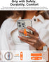 EWA MagOne 2nd Gen Phone Grip Stand with Replaceable Silicone Finger Strap, Compatible with MagSafe