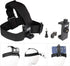 Head-Mounted Mobile Phone Holder,First-Person View Video Outdoor Live Shooting Bracket with Phone Clip(4"-7") for iPhone Samsung Smartphones and GoPro Insta360 Sony DJI Action Camera Head Mount Strap