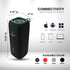 ROYAL AUDIO RA654 16W 3 Wireless Portable Bluetooth Speaker with Stereo Sound, Deep Bass, Hours Playtime, USB AUX