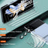 IMBZBK 9-in-1 Screen Protector for Samsung Galaxy Z Flip 4 5G: 3 Flexible Films, 3 Tempered Glass, 3 Camera Protectors.