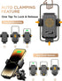 Wireless Car Charger 15W Fast Charging Auto Clamping Cell Phone Holder Mount Vent for iPhone 15 14 13 12 Mini Pro Max