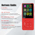 arungo MP3 128GB 5.2 1.8 inch Player with Bluetooth Portable HiFi Lossless Sound Mini Music Player Voice Recorder